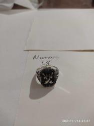 ZÜLFİKAR TASARIM GÜMÜŞ KAPLAMA SIFIR 18 NUMARA ERKEK YÜZÜK