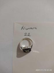 ZÜLFİKAR TASARIM GÜMÜŞ KAPLAMA SIFIR 22 NUMARA ERKEK YÜZÜK