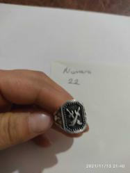 ZÜLFİKAR TASARIM GÜMÜŞ KAPLAMA SIFIR 22 NUMARA ERKEK YÜZÜK