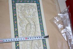 .BAKINIZ.TEZHİP SANATI EL YAPIMI ÇERÇEVELİK ESER (CAM ÖNÜ RAF ÜSTÜ