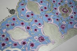 ORJINAL TEZHİP SANATI EL YAPIMI ÇERÇEVELİK ESER (CAM ÖNÜ RAF ÜSTÜ