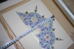 ORJINAL TEZHİP SANATI EL YAPIMI ÇERÇEVELİK ESER (CAM ÖNÜ RAF ÜSTÜ