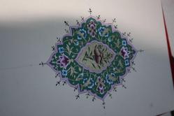 TEZHİP SANATI EL YAPIMI ÇERÇEVELİK ESER (KÜÇÜK KOLİ