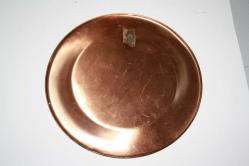 ÇANAKKALE TÜRKİYE ŞEHİTLER ABİDESİ 24 CM ÇAPINDA BAKIR METAL DUVAR SÜS TABAĞI (KÜÇÜK RAF