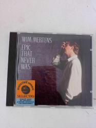 Epic That Never Was Wim Mertens'in müzik albümü CD ORJİNAL MÜZİK CD ( CD 6285