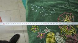 KADİFE ÜZERİNE RESİM İŞLEME ESKİ ÇERÇEVELİK PARÇADETAY ÖLÇÜ RESİMDE VAR BAKINIZ LÜTFEN (HAMDİ KOLİS