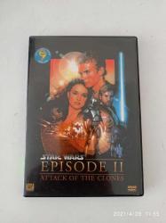 STAR WARS EPISODE II ATTACK OF THE CLONES DVD FİLM ORJİNAL ( DVD 8807 )