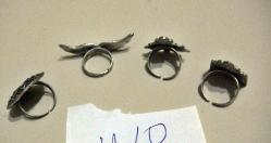 METAL YÜZÜK LOTU 4 ADET ELYAPIMI SÜPER YÜZÜKLER DETAY RESİMLERDE VAR ( İ11 KASA NO 79