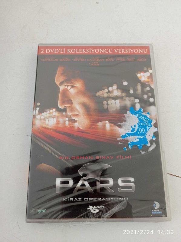 PARS 2 DİSK SIFIR PAKETLİ DVD FİLM ORJİNAL ( DVD 7007 ) - Efemera