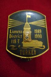 LOT.7 » KIZ KULESİ LİONS ROZET ( ORH KOL.4 (NO 59)