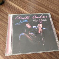 ANİTA BAKER A NİGHT OF RAPTURE LİVE MÜZİK ORJİNAL CD MÜZİK CD (R14)