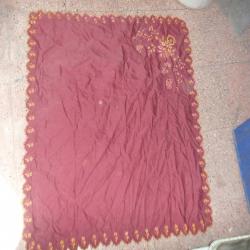 BOHÇA.OSMANLI.EL İŞLEMELİ NAKIŞLI DETAY RESİMLERDE VAR 110X110 CM