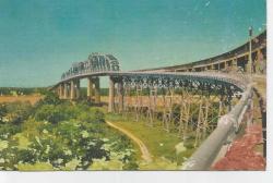 LOT.11 » ABD AMERİKAN POSTA KARTI HUEY P. LONG BRIDGE ON THE MISSISIPI NEW ORLEANS