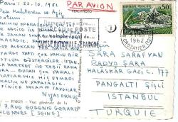 FRANSIZ PARİS ERMENİ BELGE 