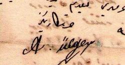 OSMANLICA BURSA AVUKAT ABDÜRRAHİM ÜLGEN 1929,1NİSAN.