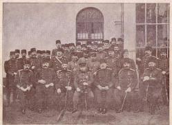 İSTANBUL OSMANLI ASKERLERİ Japon İmparatoru Meiji?nin amcası ile ASKERİ KLÜPDE.5 Mart 1325