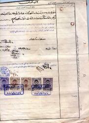 ABDÜLHAK HAMİD TARHAN NOTER BELGESİ FOTOĞRAFLI İMZALI