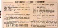 LOT.14 » TÜRKİYE RADYO İSTANBUL -ANKARA 3PARÇA1942)II.DÜNYA SAVAŞI