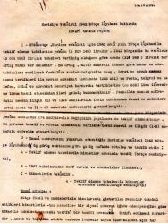 II.Cİ DÜNYA SAVAŞI TBMM BÜTÇE LAYİHASI RAPORU. 18SAYFA BURSA MEBUSU.EL YAZISI- DAKTİLO İLE
