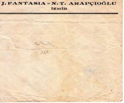 OSMANLI İZMİR ZARF EXTRA FINE