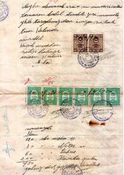 LOT.19 » NOTER İNCESU, HAKİMİ MUSTAFA NURİ, KIZI MEDİHA HUSUSİ VEKALETNAME 1930 EL YAZISI RRRR NADİR.