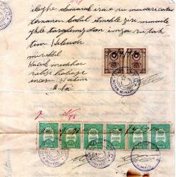 NOTER İNCESU, HAKİMİ MUSTAFA NURİ, KIZI MEDİHA HUSUSİ VEKALETNAME 1930 EL YAZISI RRRR NADİR.