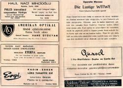 HALKEVİ ANKARA KLASİK MÜZİK OPERA PROGRAMLARI 