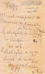 TIP T.C. -OSMANLI HARFLİ REÇETE 1927