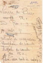 TIP T.C. -OSMANLI HARFLİ REÇETE 1927