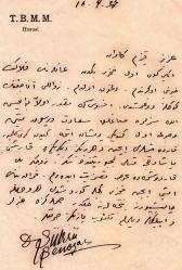 TBMM ÜYESİ DR.ŞÜKRÜ ŞENOZAN TBMM 1937