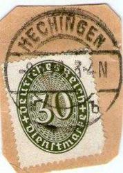 ALMAN 3.reıch HECHINGEN DAMGA.