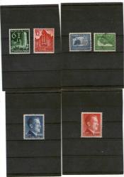 ALMAN III.REICH HİTLER NAZİ 2.DÜNYA SAVAŞI PULLARI MİNT