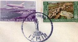 FDC..İLKGÜN ZARFI.İZMİR 9.EYLÜL 1954
