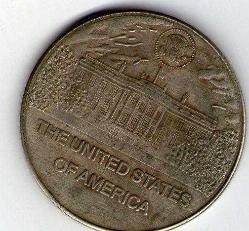 EISHENHOVER COMMEMORATIVE COIN TEMİZLENMEMİŞ DOKUNULMAMIŞ