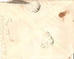 ANTETLİ 3 PULLU ZARF