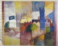 ORİENTALİST TABLO SULU BOYA 19.YY AVANTGARD SAYILIR