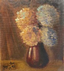 LOT.13 » HAYRİ ARI ASKER RESSAM YAĞLI BOYA TABLO ORTANCA