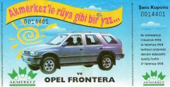 LOT.1 » AK MERKEZ 1998 ÇEKİLİŞ ŞANS KUPONU