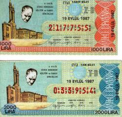 2003 YILBAŞI MİLLİ PİYANGO YARIM TAM SİVAS KONGRESİ