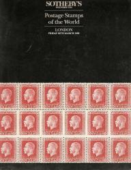 DÜNYA PULLARI KATALOGU ÇOK ÖZEL KOLEKSİYON SOTHEBY'S