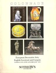 AVRUPA DEKORATİF SANATLARI SOTHEBY'S