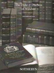 .ATATÜRK'ÜN HEDİYELERİ DE SATILDI 3 CİLT 311 SOTHEBY'S KRAL VIII. EDWARD VE MADAM SİMPSON.MÜZAYEDESİ