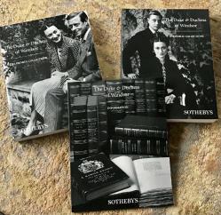 .ATATÜRK'ÜN HEDİYELERİ DE SATILDI 3 CİLT 311 SOTHEBY'S KRAL VIII. EDWARD VE MADAM SİMPSON.MÜZAYEDESİ