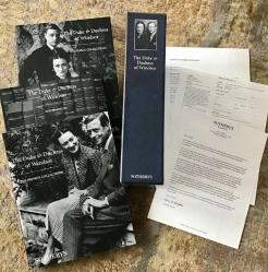 .ATATÜRK'ÜN HEDİYELERİ DE SATILDI 3 CİLT 311 SOTHEBY'S KRAL VIII. EDWARD VE MADAM SİMPSON.MÜZAYEDESİ