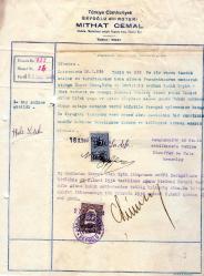 LOT.15 » ABBAS HİLMİ PAŞA MISIR NOTER BELGESİ