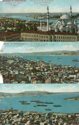 OSMANLI İSTANBUL PANAROMA EDİTÖR MJC Moïse Jsraelowitz Constantinople Éditeur