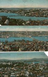 OSMANLI İSTANBUL PANAROMA EDİTÖR MJC Moïse Jsraelowitz Constantinople Éditeur