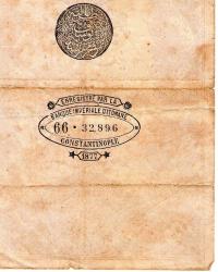 2.ABDÜLHAMİD D7-3,41358 OSMANLI BANKASI VE YUSUF MÜHÜRLÜ 100KURUŞ