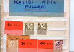 OSMANLI KATİBİ ADİL PULLARI VE KULLANIMI