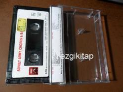 soviet army chorus ve band - boris alexandrow kaset (kasetçalarda denenmiştir)